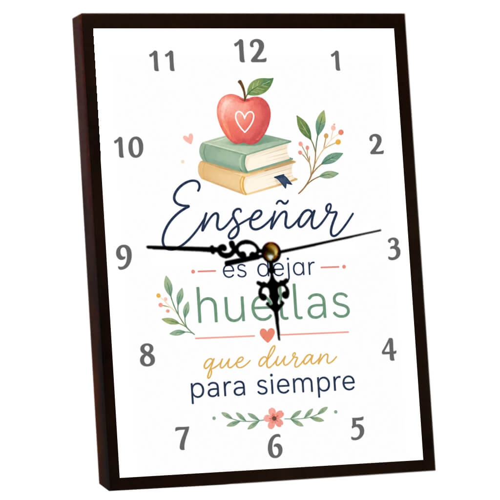 Reloj de escritorio y pared personalizado - Imagen 4