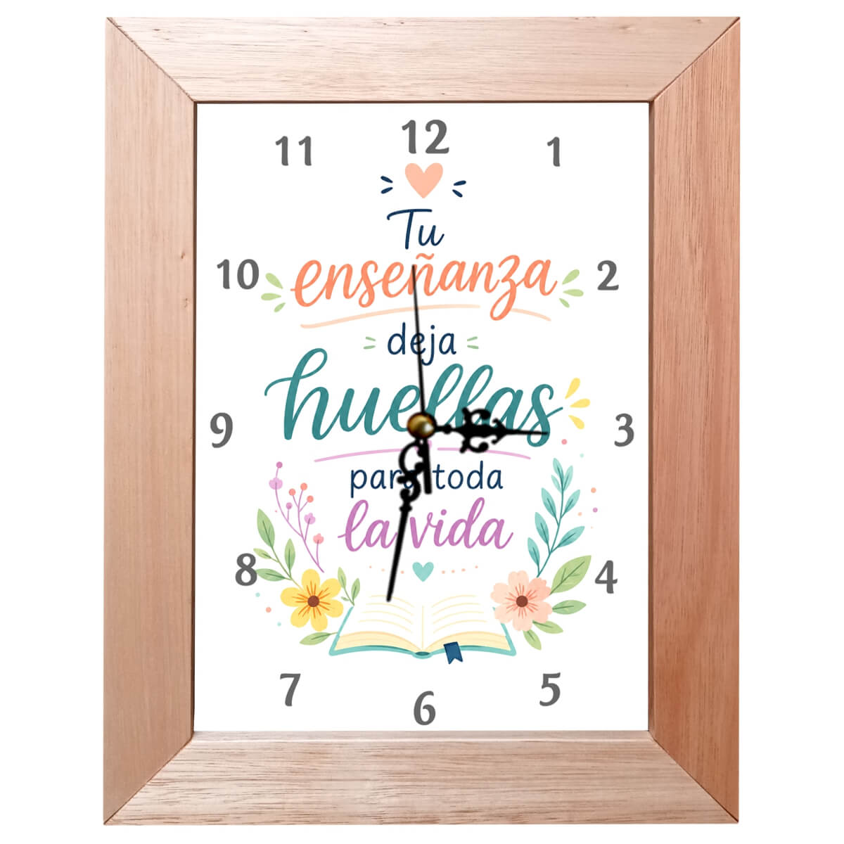 Reloj de pared con diseños o tus fotos - Imagen 3