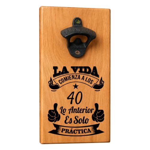 Destapador de pared personalizable